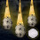 3pcs Halloween Lighted Spider Egg Sacs Decor 8