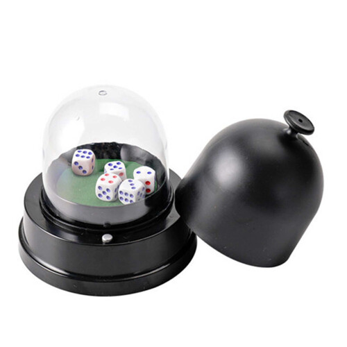 Auto-Rotating Dice Cup with Anti-Cheating Cover10.6x8.2 2