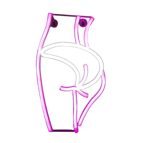 Επιτοίχια πινακίδα LED Lady Neon – Τροφοδοτείται με USB/Μπαταρία 1