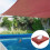 Rectangle Shade Sail3x3m Oxford Cloth with4Ropes 4