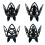 Iron Halloween Candle Holder12.7cm Black 1