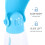 Kompakte Blaue Hundewasserflasche Und Robust 4