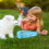 Kompakte Blaue Hundewasserflasche Und Robust 9
