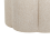 Beliani Pouffe TAPPEN Faux Linen Beige 7