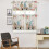 3-Piece Kitchen Curtain Set with Floral Valance 5