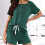 Women's Cotton-Linen Two-Piece Pajama Set 4