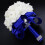 Artificial Rose Bouquet 18cm x 24cm Wedding Home Decor 5