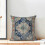 Fodere per cuscini in lino stile boho, set da 2 pezzi, 45x45 cm, blu navy 3