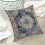 Fodere per cuscini in lino stile boho, set da 2 pezzi, 45x45 cm, blu navy 4