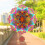 Stainless Steel3D Mandala Wind Spinner, 294mm 5