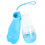 Kompakte Blaue Hundewasserflasche Und Robust 1