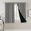 Dove Grey Blackout Curtains 52"W x 84"L Pair 1