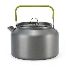 Campingkessel aus Aluminiumlegierung, 1,5 l, tragbarer Kaffeekessel
