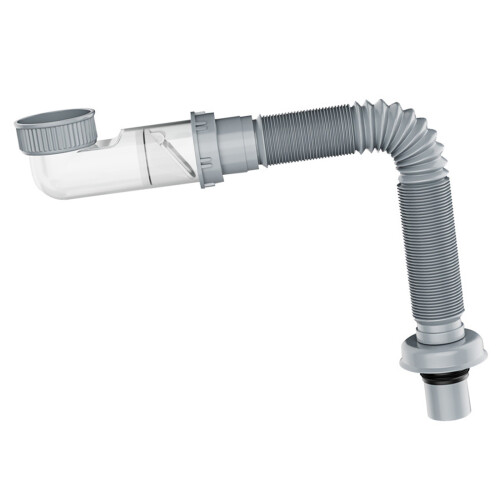 Kitchen Sink Drain Pipe With Anti Odor Side Outlet-100cm