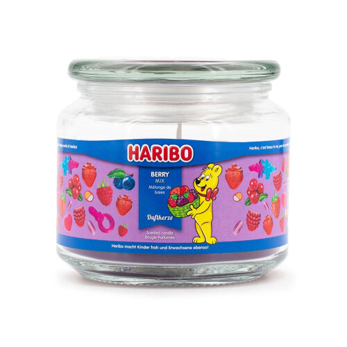 Pote de vela perfumada, 300g - Aromas frutados e doces