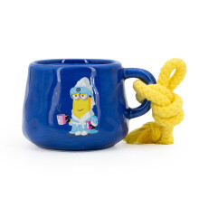 Minions-Duftkerze in Keramiktasse - Fruchtig & Blumig