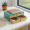 Desk Organizer with 4 Bamboo Drawers 2