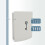 Key Cabinet, Magnetic Closure, Holds 9 Keys 7