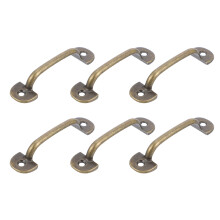 10 maniglie per cassetti vintage in lega di zinco