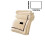 Double-Layer Fleece Throw Blanket 200x150cm Beige 5