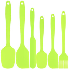 DISEN Silicone Spatula Set – 6-Piece, Food-Grade,