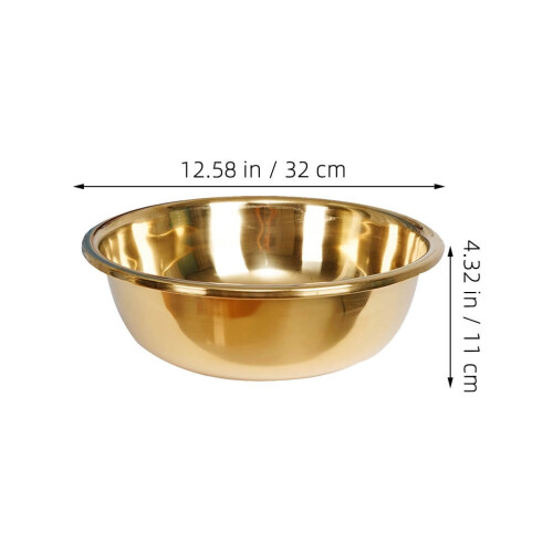 Edelstahl-Mischbecken 32 cm 1