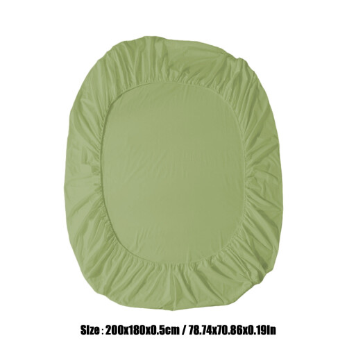 Drap-housse uni délavé, résistant aux cendres, 1 pièce 2
