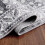 Garvee vintage Persian kitchen runner rug gray 2 ft x 6 ft 3