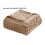 Soft Fleece Throw Blanket Brown – All-Season, Machine 2