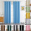 Blackout Thermal Insulated Curtains with Silver Rings 2-Pack 2