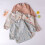 Baby Bib with Sleeves and Front Pocket 2