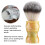 Professionelle manuelle Bartbürste Nylon 85 g gelb 3