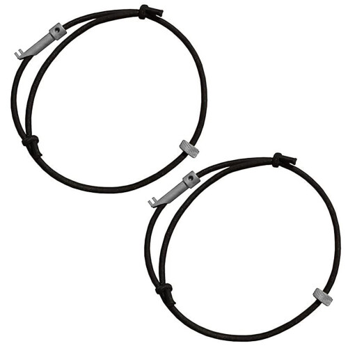 2pcs Bracelets Car Window Breaker Wrist Strap Escape Tool with