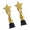 Light weight Star Shape Award Durability Golden Colored Star-L 1