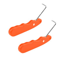 Hockeyschaatsen Kantverscherping Draagbare spanner-Oranje