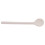 White Ceramic Coffee Spoon Elegant Smooth Surface Stirring Spoon 1
