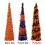 5ft Plastic Halloween Christmas Tree with Bat & Pumpkin 7