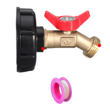 IBC Tote Adapter 60mm for 1000L Tanks, 3-Piece