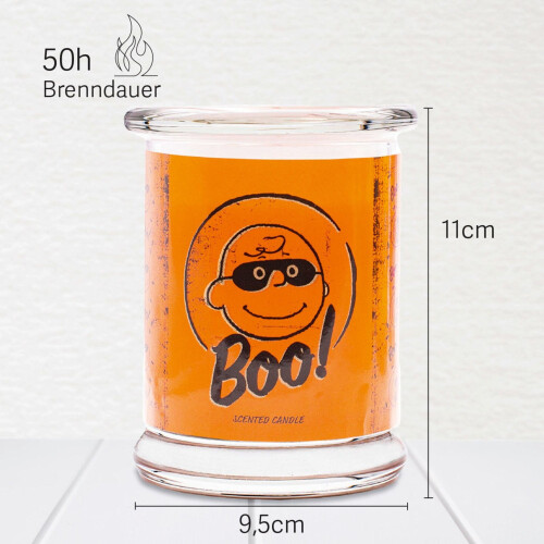 Duftkerze mit Erdnussduft im Glas 1