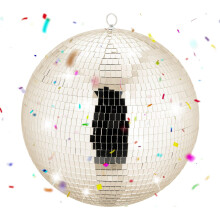 Bola de discoteca de 40 cm - Decoración colgante grande para fiestas