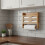Wall-Mounted Kitchen Roll Holder with Foil Cutter 3