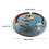 Chenjy Smokeless Ashtray Ceramic with Lid 1pc 3