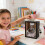 Solid Wood Savings Box With Safety Lock System-White 6