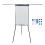 Flipchart whiteboard 100x70 cm, magnetisch, verstelbaar 2