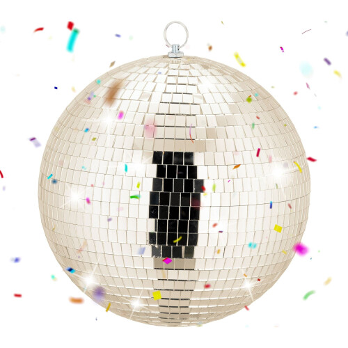 Disco Ball 25 cm - Ceiling Mirror Ball for Parties