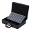 Lockable Cash Box with Removable Insert, Iron, 8 Coin Slots 1