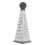 Stainless Steel Triangular Grater 4-in-1 1