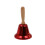 Super Loud Wooden-Handle Call Bell - Red 1