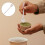 White Ceramic Coffee Spoon Elegant Smooth Surface Stirring Spoon 5