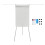 Flipchart Whiteboard 100x70 cm, Magnetic, Adjustable Height 1